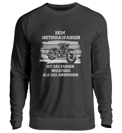 Beim Motorradfahren  - Unisex Pullover