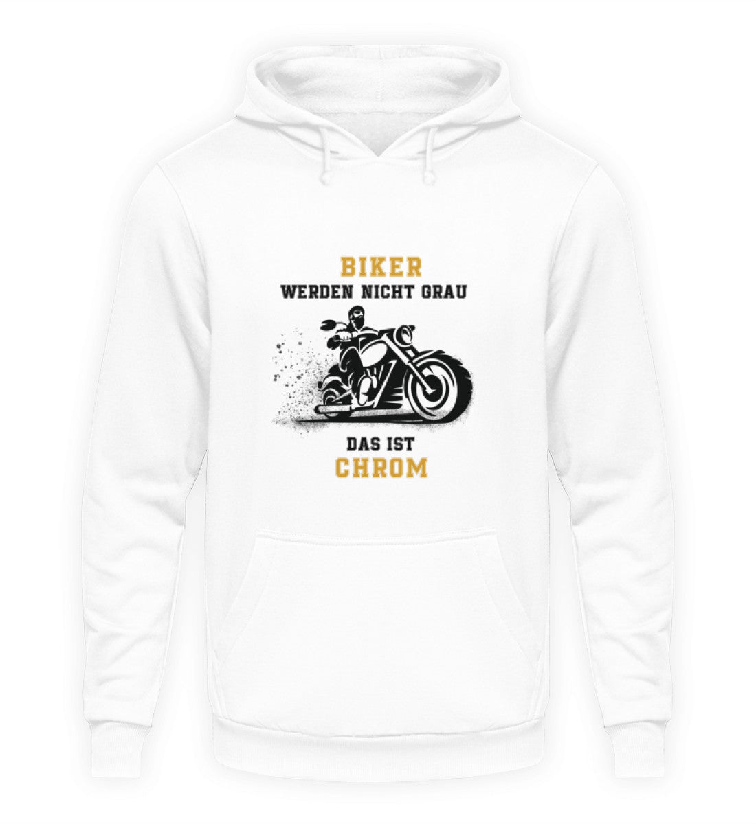 Biker werden nicht grau  - Unisex Kapuzenpullover Hoodie