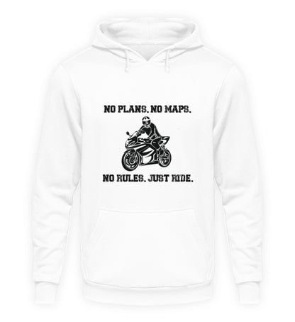 Kein Plan  - Unisex Kapuzenpullover Hoodie