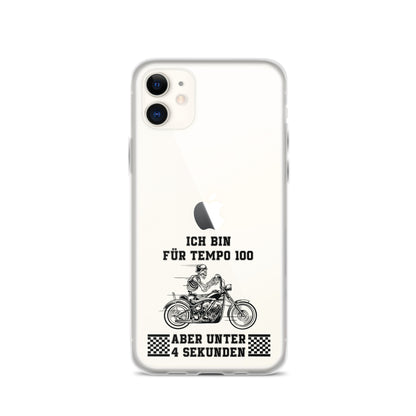 Für Tempo 100 - iPhone-Hülle