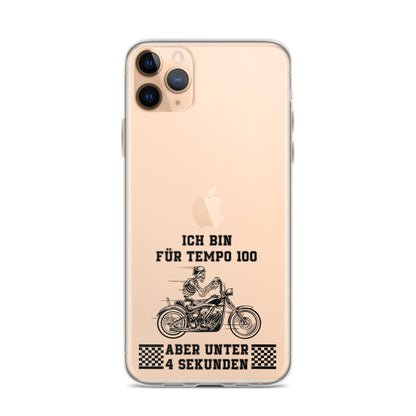 Für Tempo 100 - iPhone-Hülle