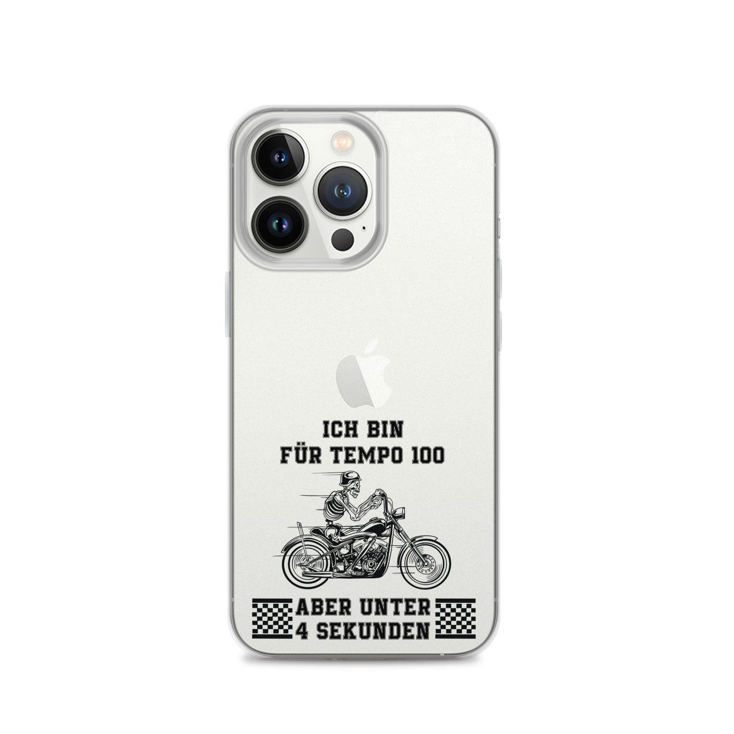 Für Tempo 100 - iPhone-Hülle