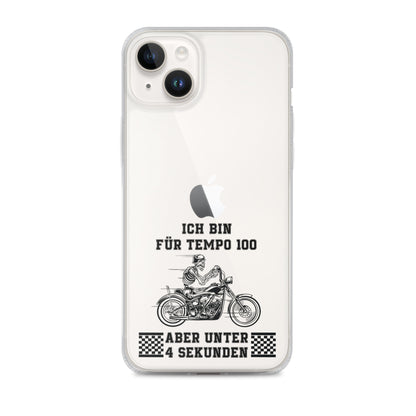 Für Tempo 100 - iPhone-Hülle