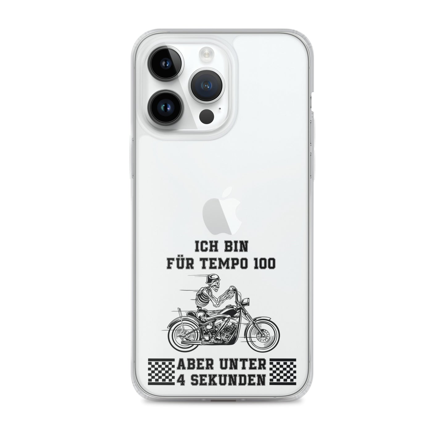 Für Tempo 100 - iPhone-Hülle