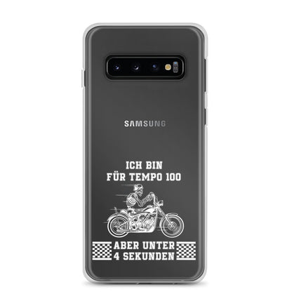 Für Tempo 100 - Samsung-Handyhülle