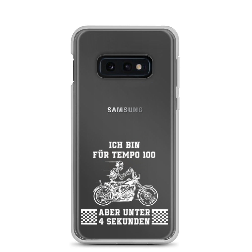 Für Tempo 100 - Samsung-Handyhülle