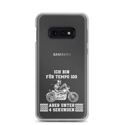 Für Tempo 100 - Samsung-Handyhülle