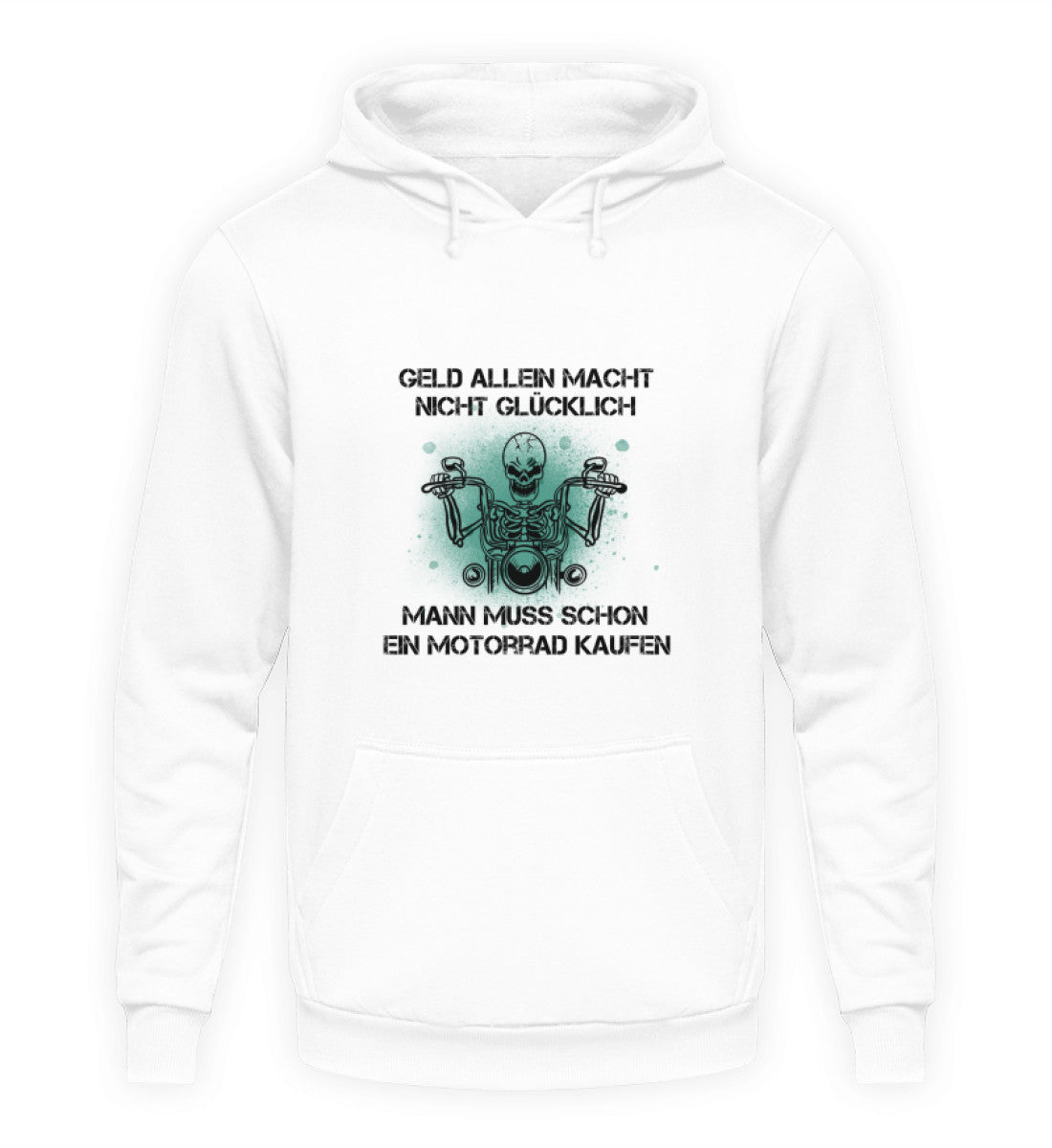 Geld allein  - Unisex Kapuzenpullover Hoodie