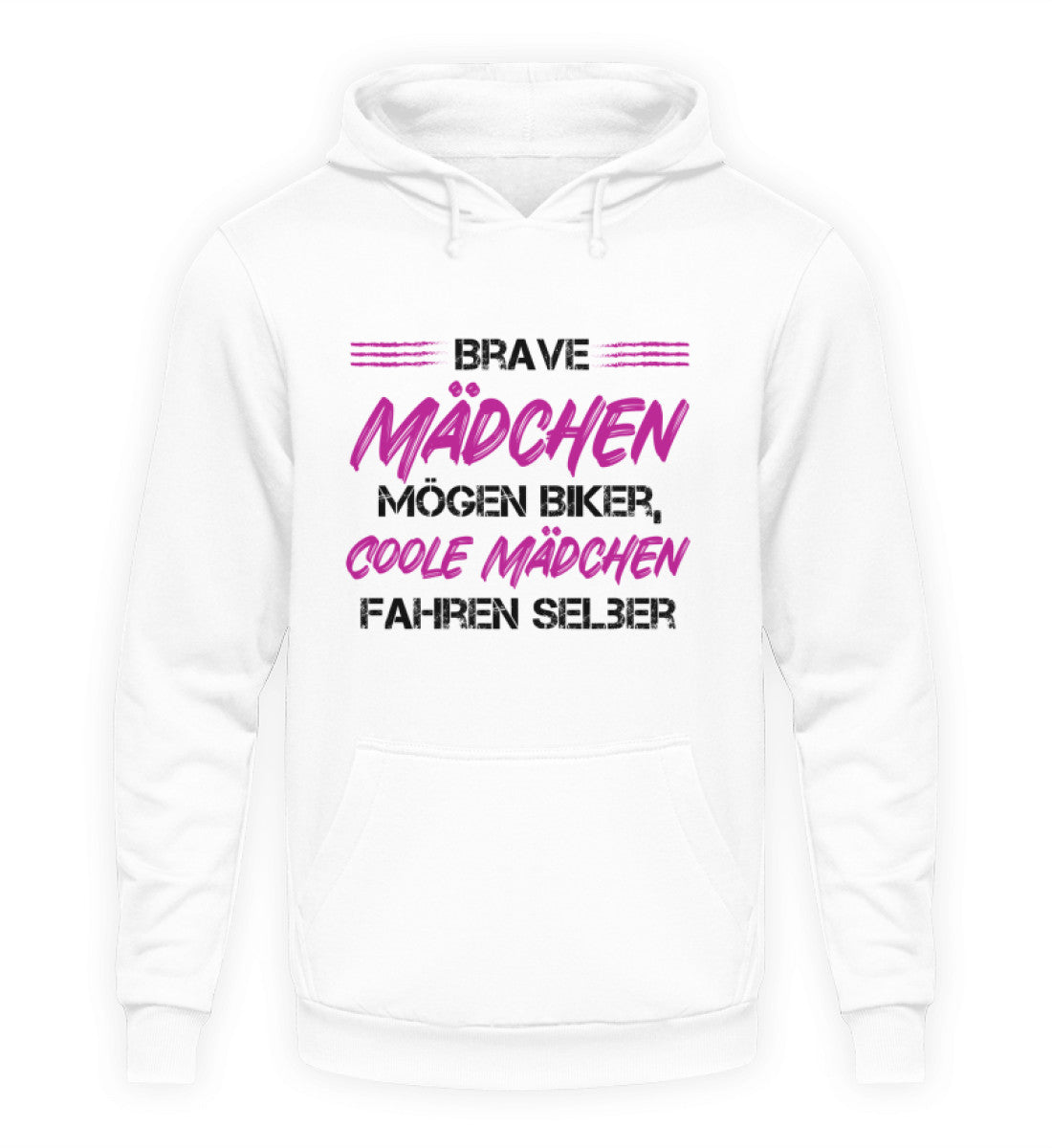 Coole Mädchen  - Damen Kapuzenpullover Hoodie